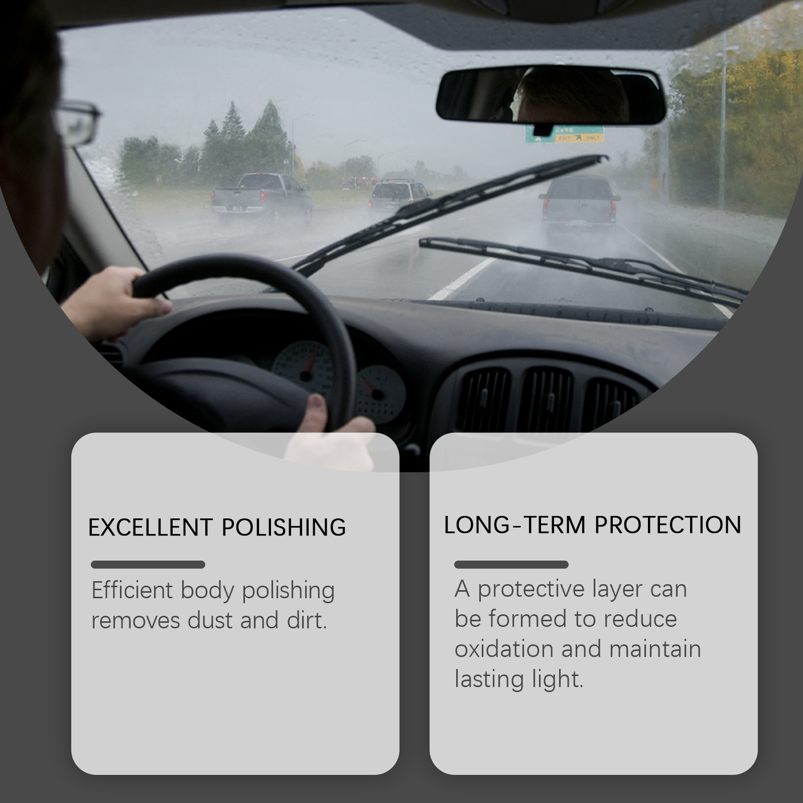 Automotive polishing and protection claim panel