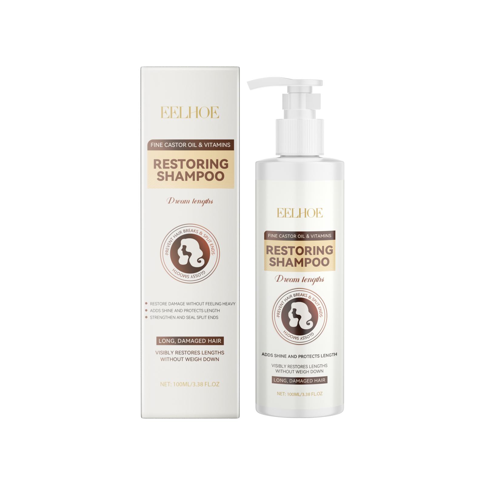 Thermal Protection Repair Shampoo Nourishes And Restores Dry