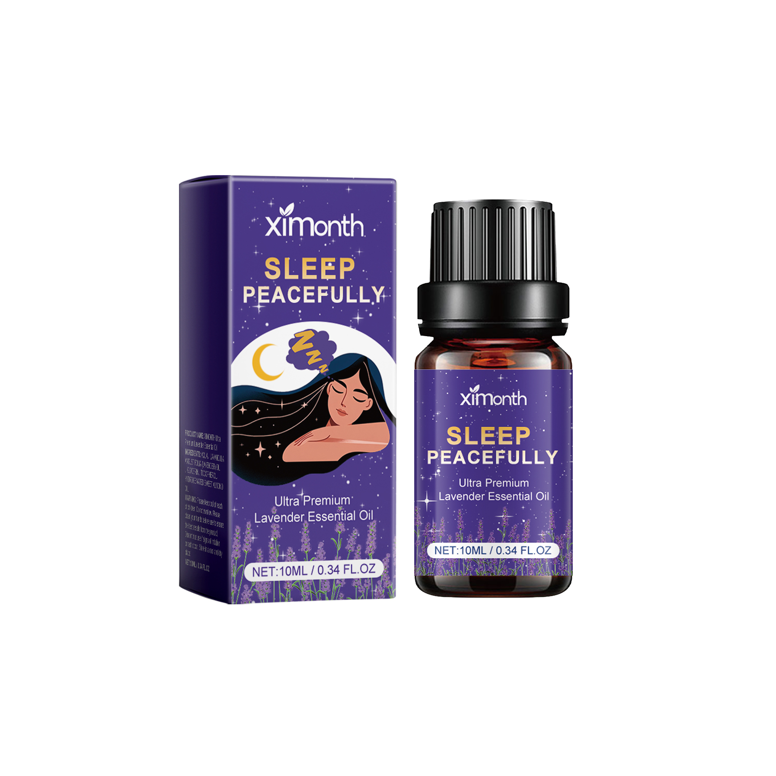 Lavender Sleep Essential Oil Relieves Discomfort During Ligh