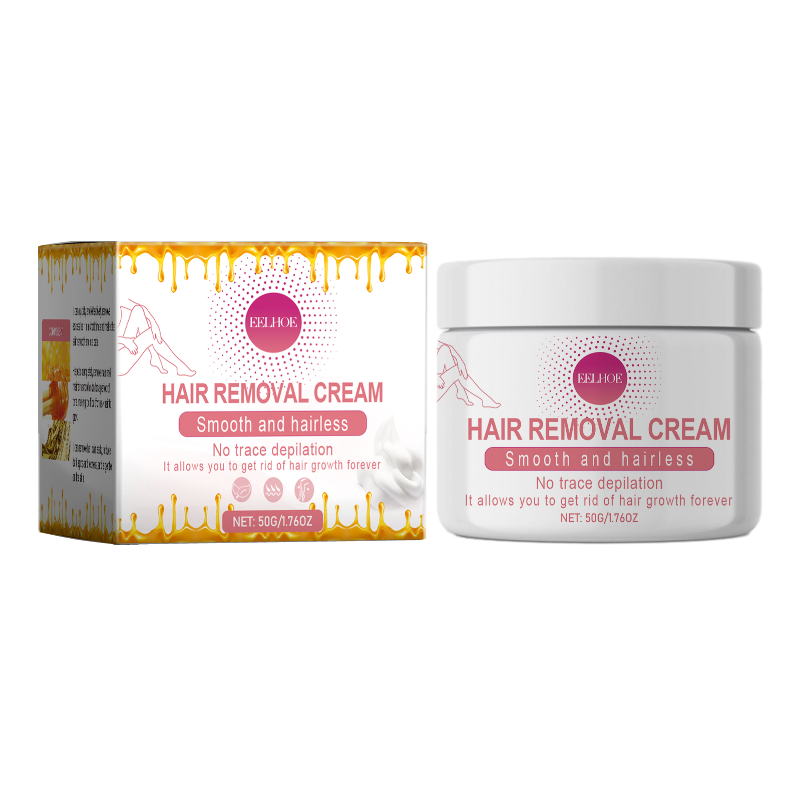 Hair Removal Cream, Underarm Leg Hand Hair Removal Mild Non-