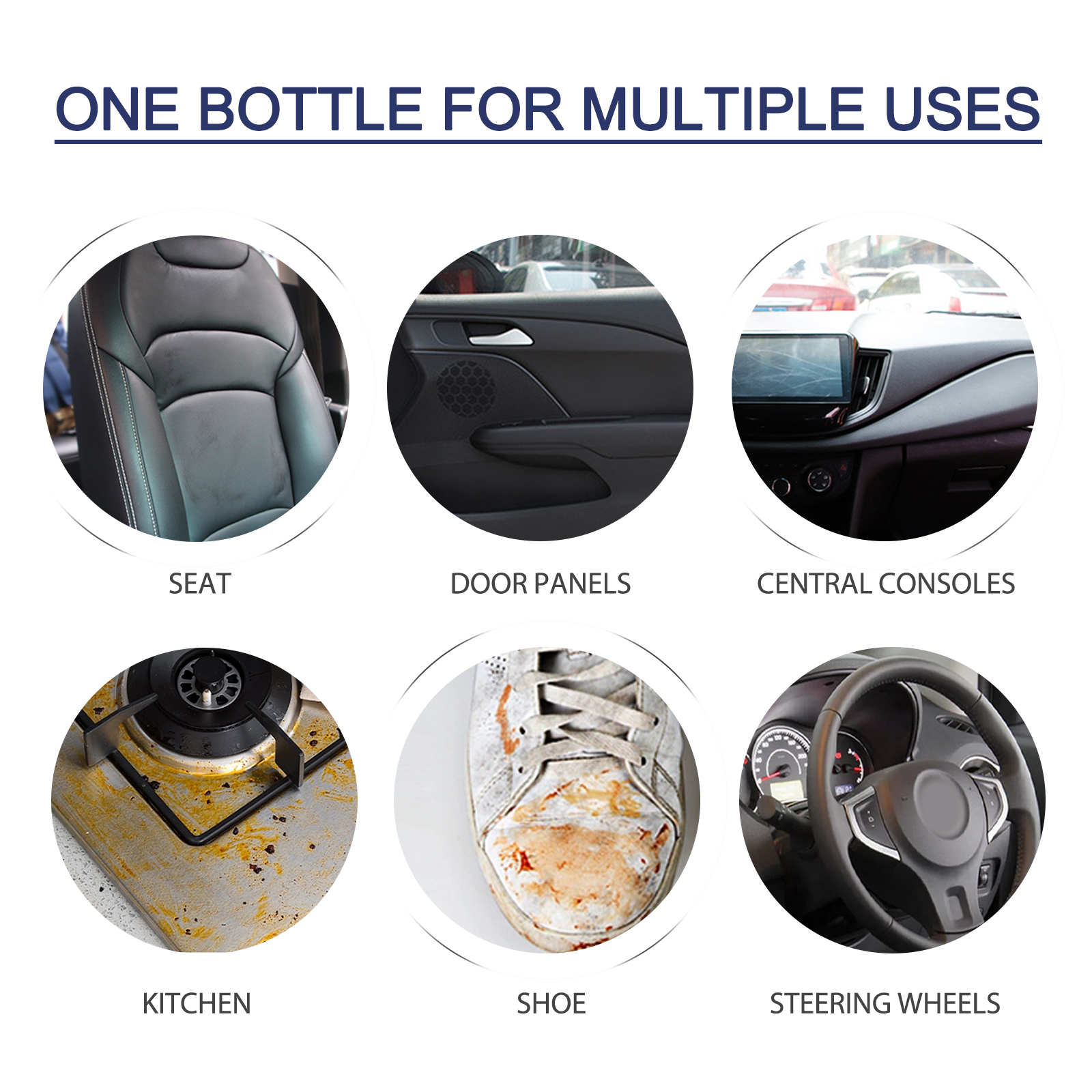 Cleaner use cases across seats panels consoles and wheels
