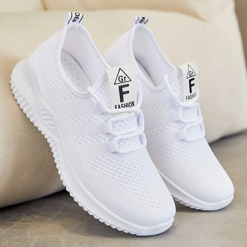 Breathable Mesh Lace Up Athletic image 6