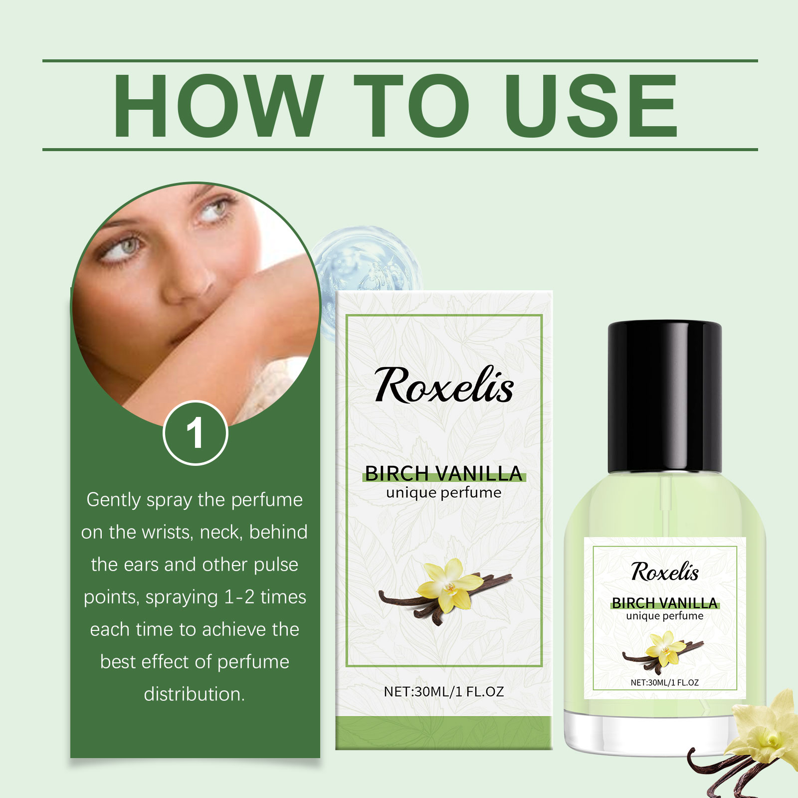 Birch Vanilla Unique Fragrance Date Charm Perfume Birch Vani