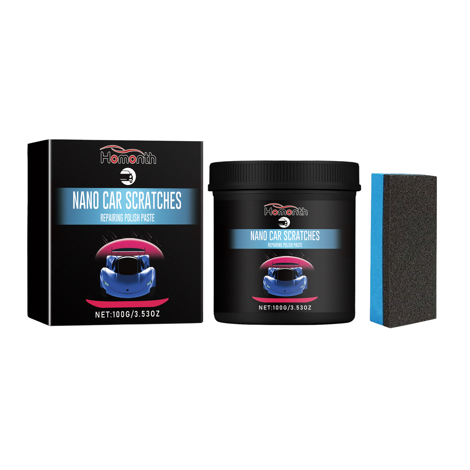 Nano Car Scratches Repairing Polish Paste, Refurbished Polis