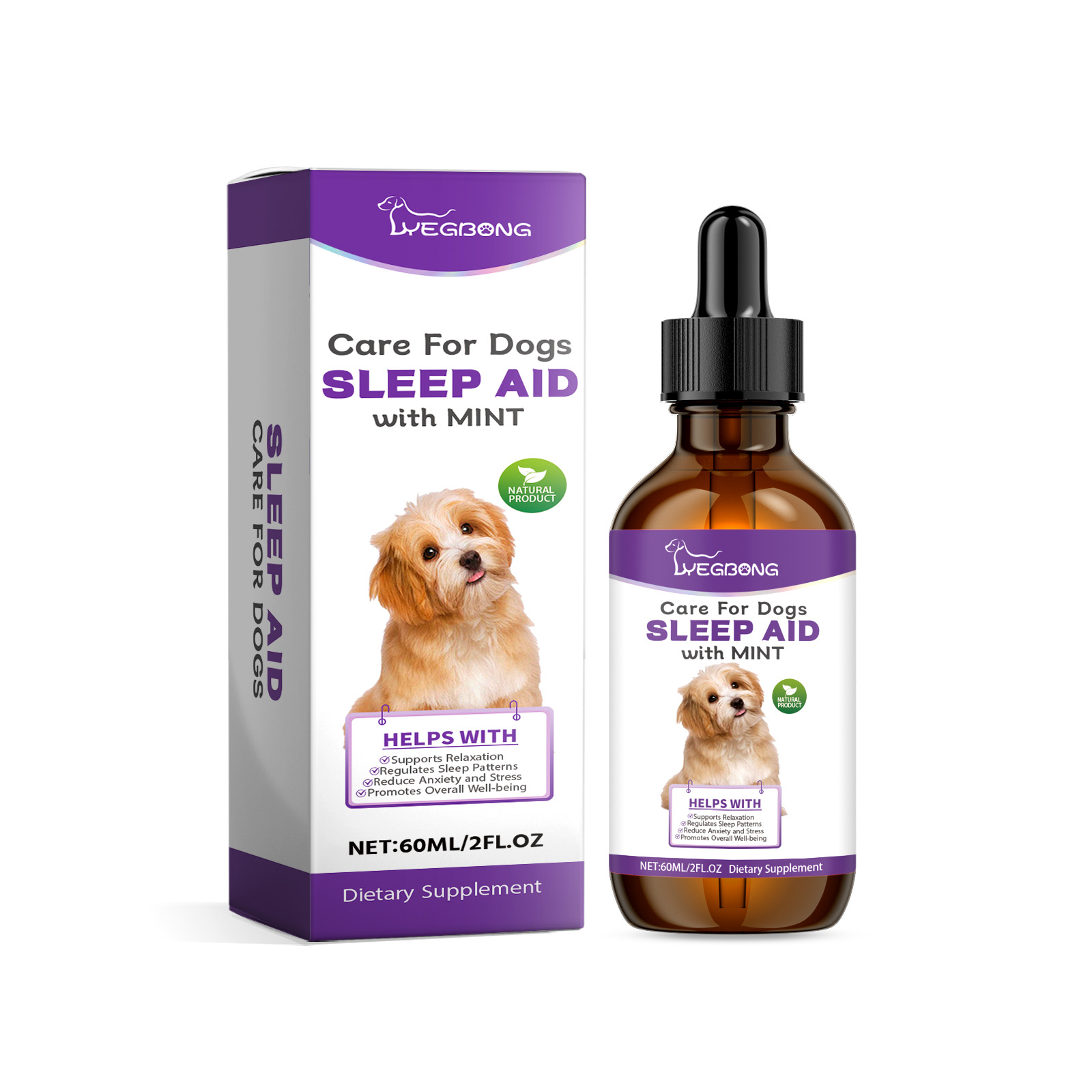 Dog Sleep Drops Pamper Dogs Sleeping At Night Pet Sleep Care