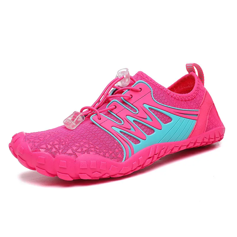 Elastic Lock Laces Mesh Contrast Breathable Athletic image 4
