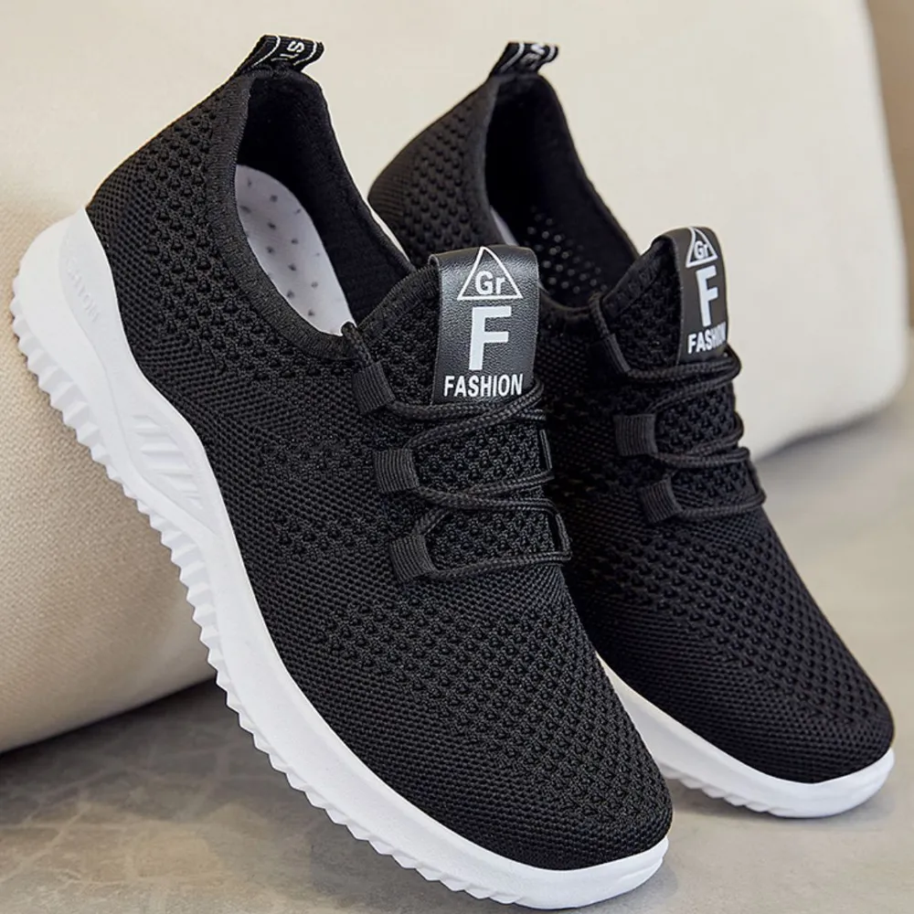 Breathable Mesh Lace Up Athletic image 8