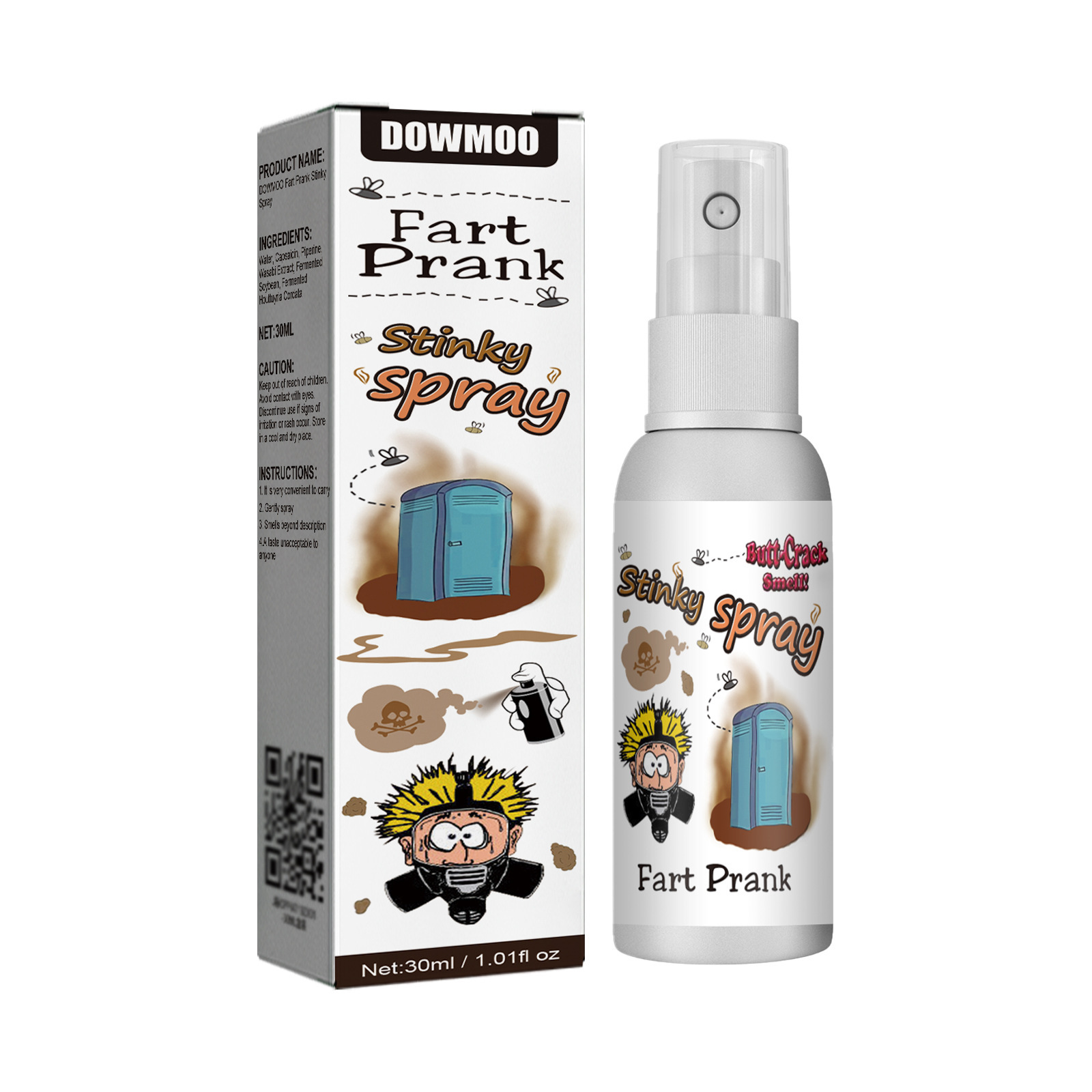 Fart Spray, A Liquid Spray For Funky Long-Lasting Odors Ente