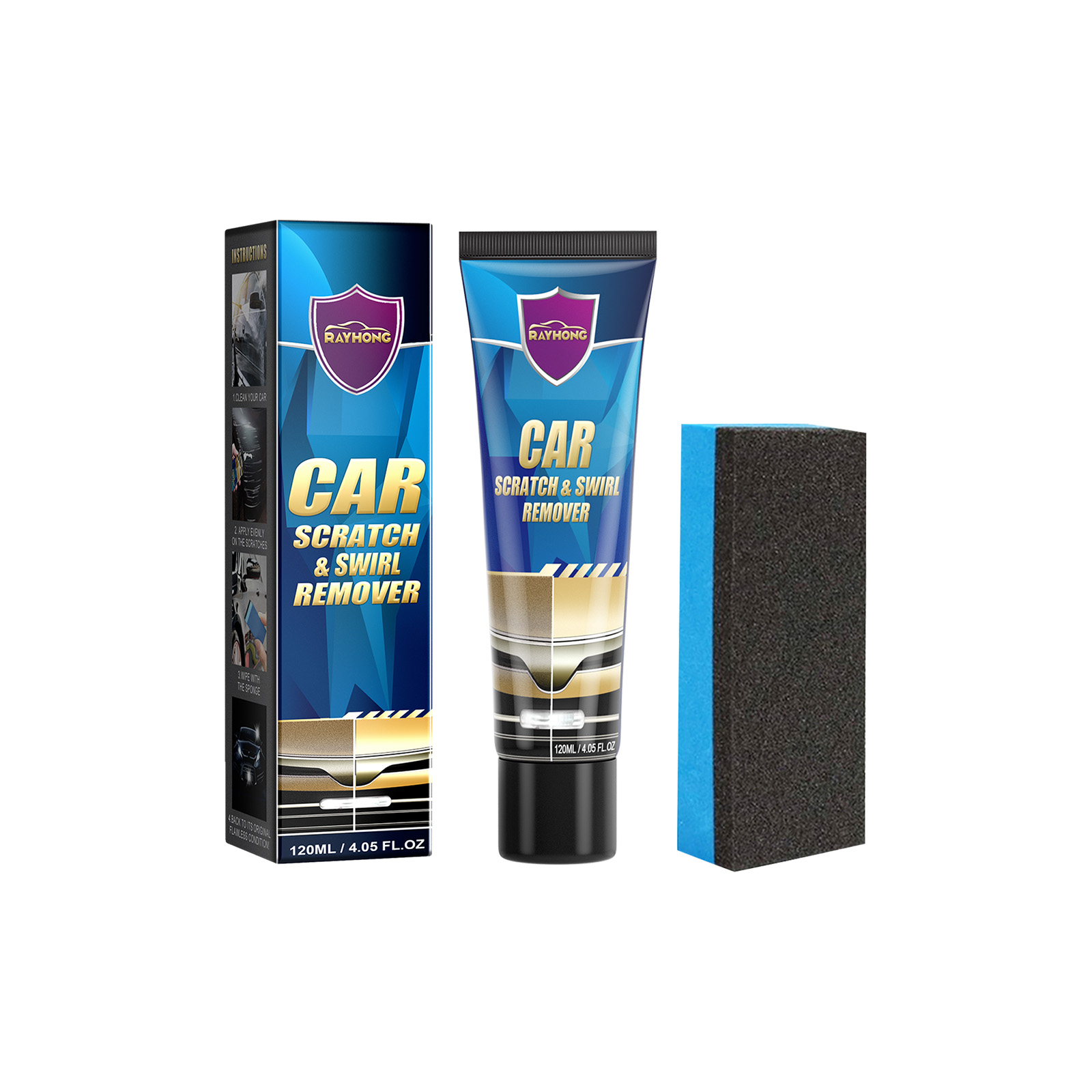 Car Scratch Repair Cream, Car Maintenance Refurbishment Pain