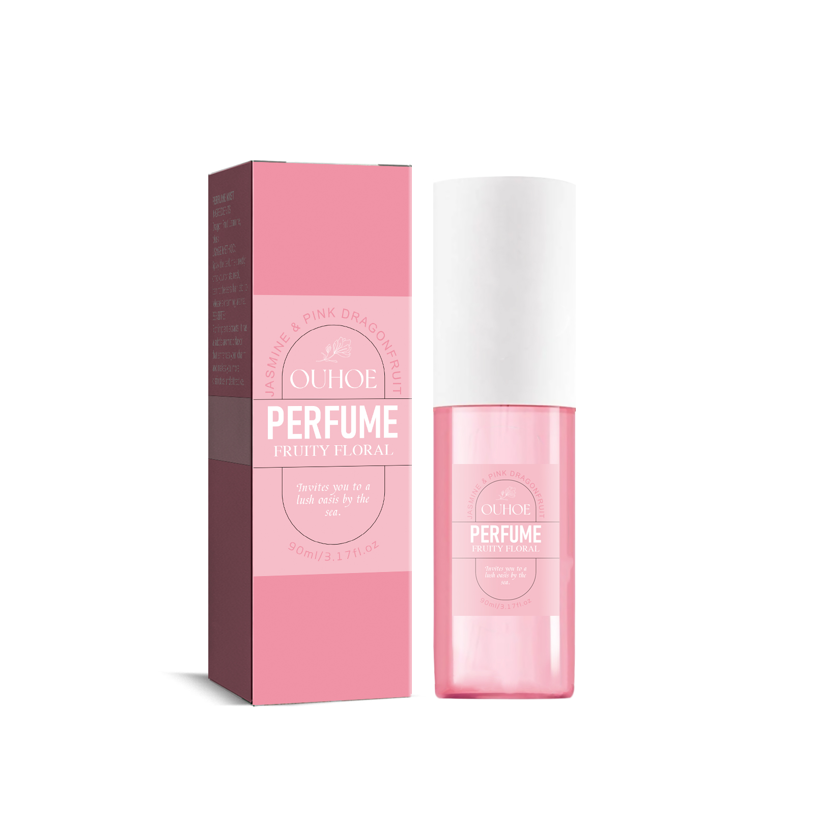 Brazilian Perfume, Women Dating Fresh Natural Long-Lasting Fragrance Non-Pungent Floral Body Perfume