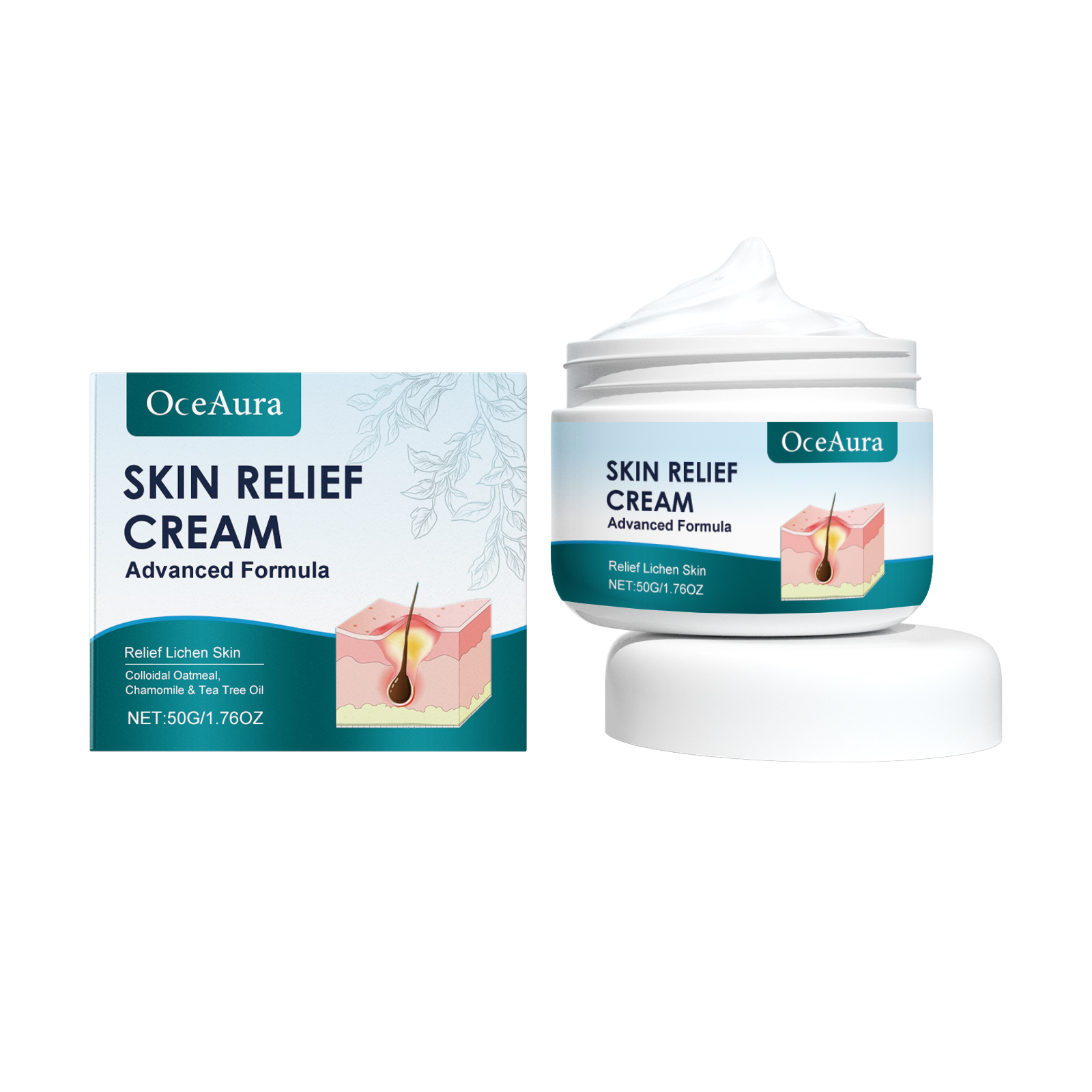 Hair Follicle Care Cream Care Scalp Back Face Clean Repair A