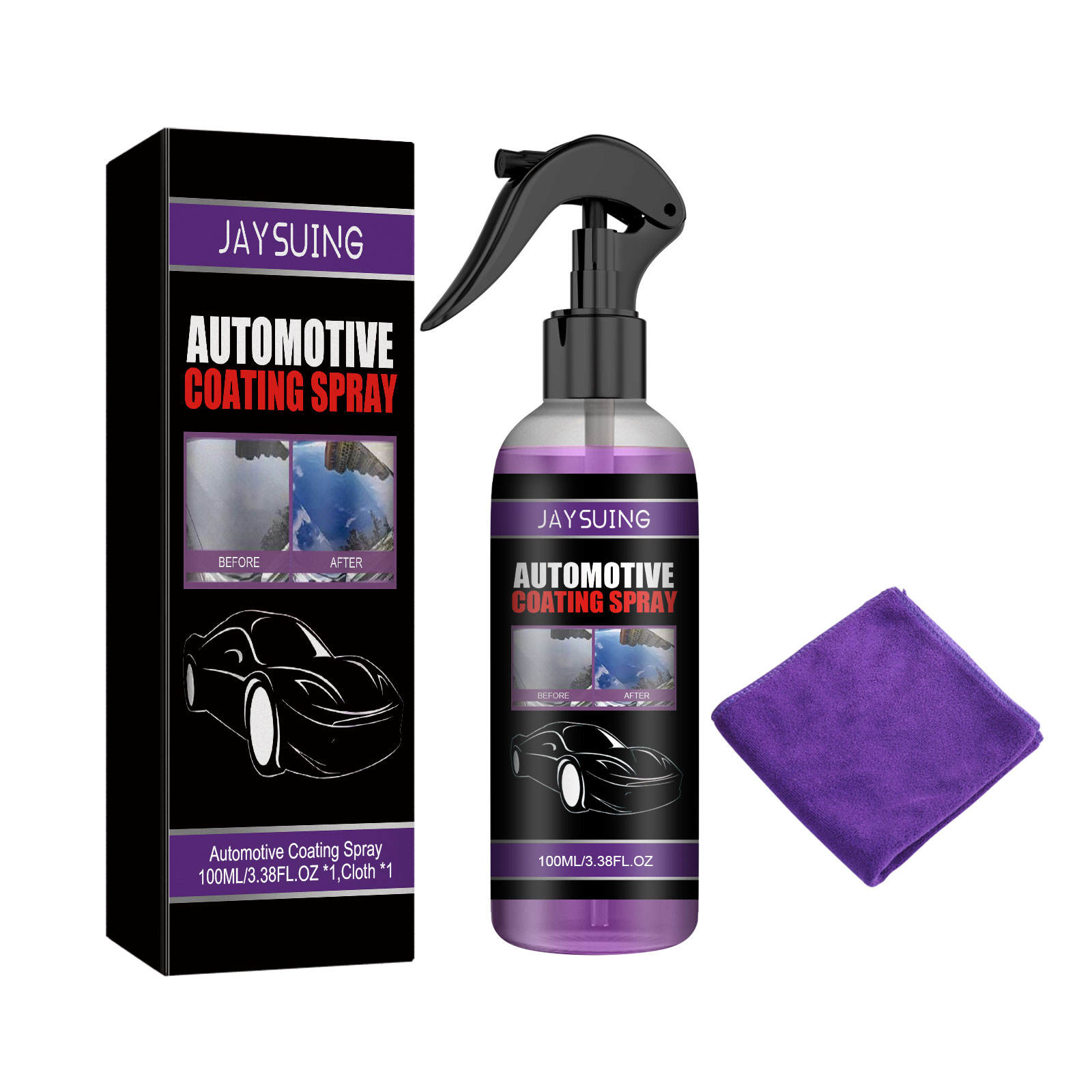 Coating Agent Automotive Paint Decontamination Polish Mainte