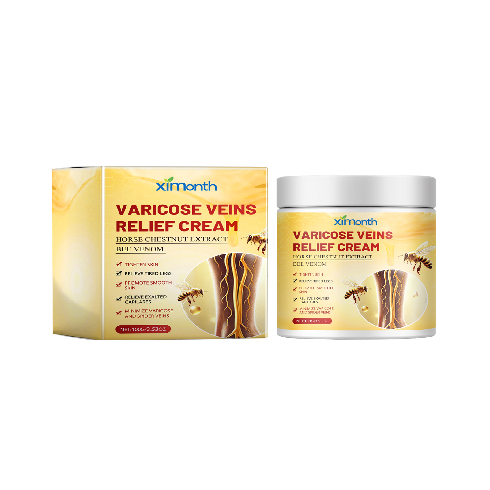 Bee Venom Iv Cream Soothes Leg Fatigue And Improves Venous C