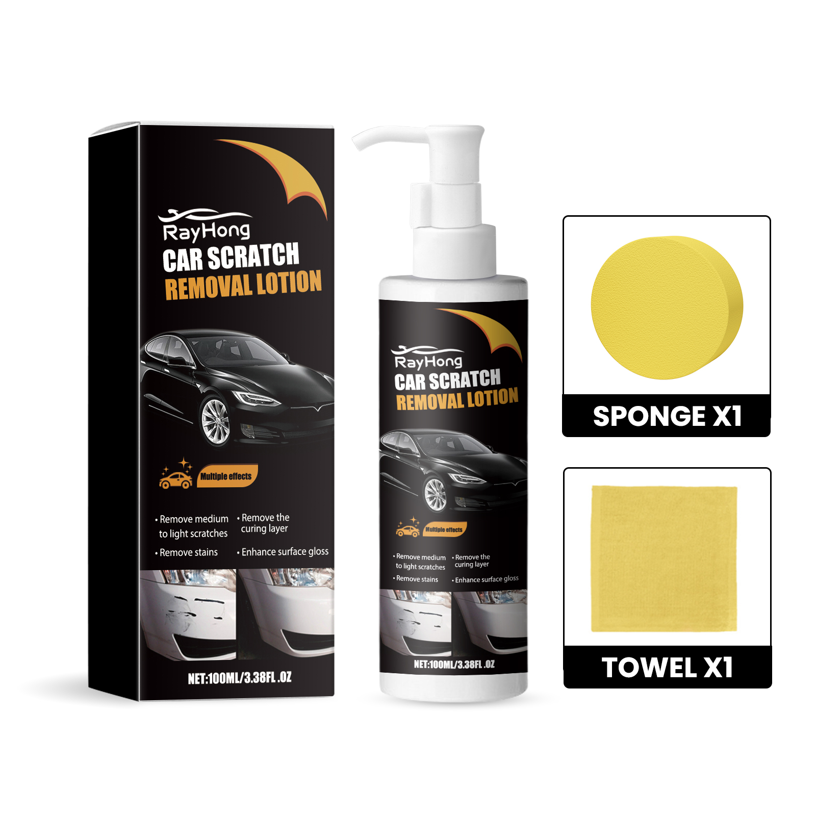 Car Scratch Removal Lotion, Automotive Paint Polishing Maint
