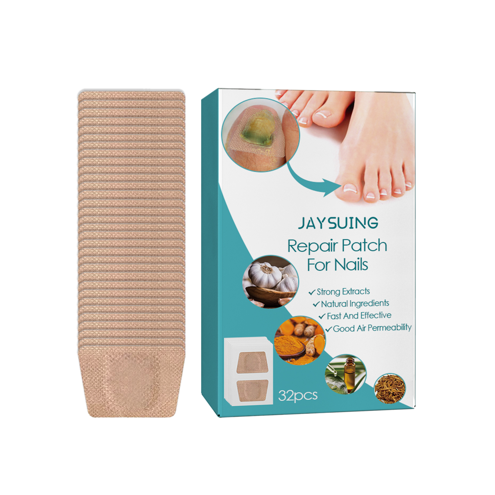 Nail Repair Patch, Hand And Foot Nail Care Soft Nail Inlay N
