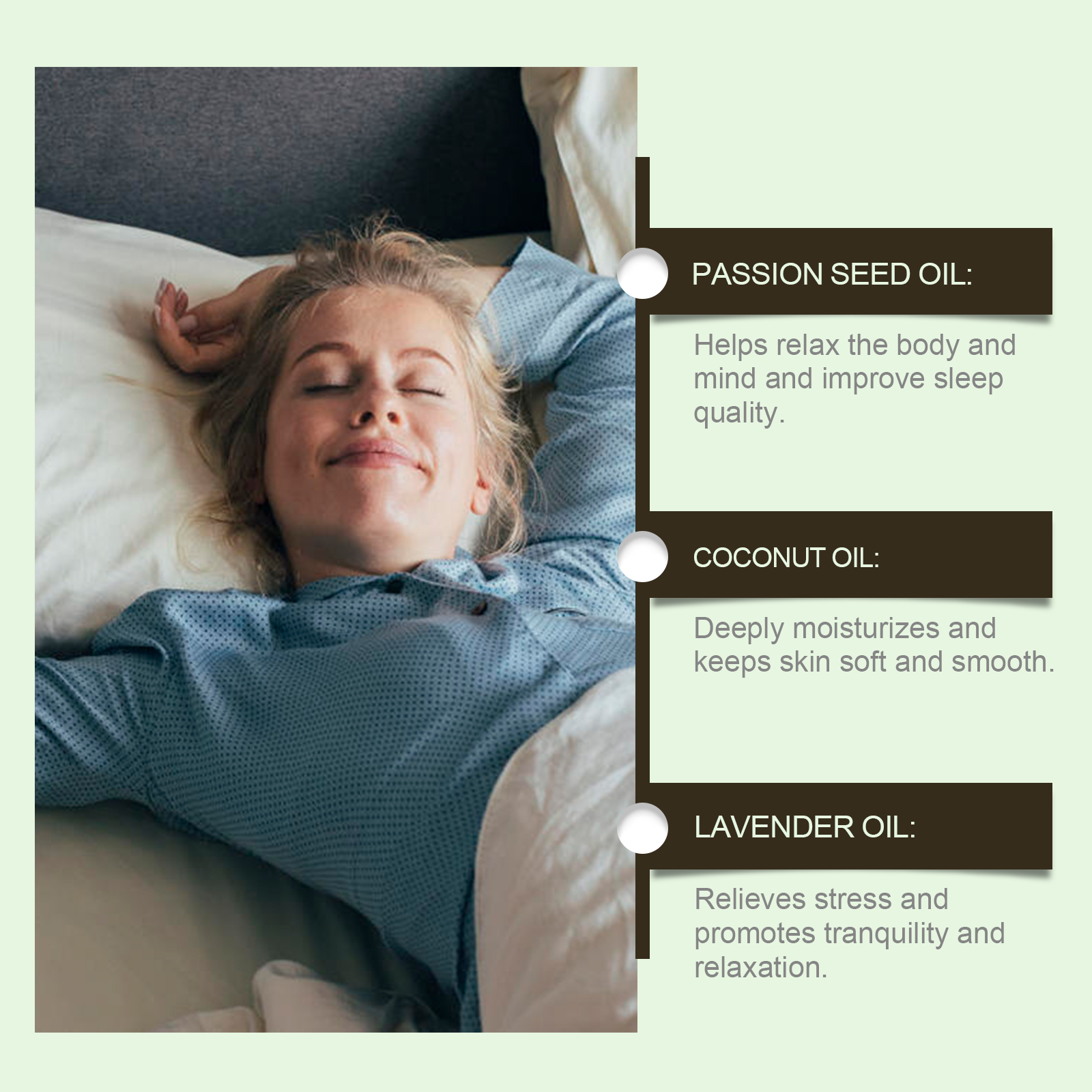 Passionflower & Lavender Sleep Oil – Relaxing Night Skin Care Blend