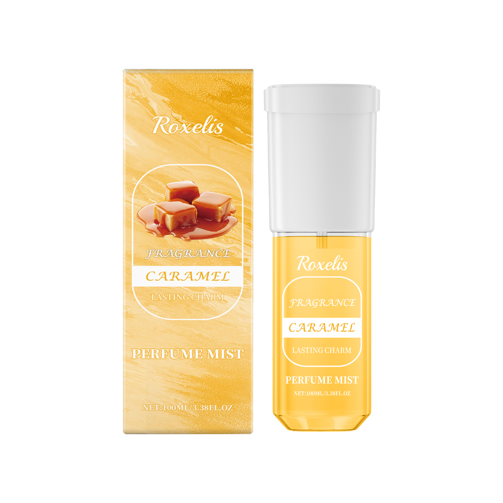 Caramel Perfume Spray Fresh Natural Fragrance Charm Lasting 