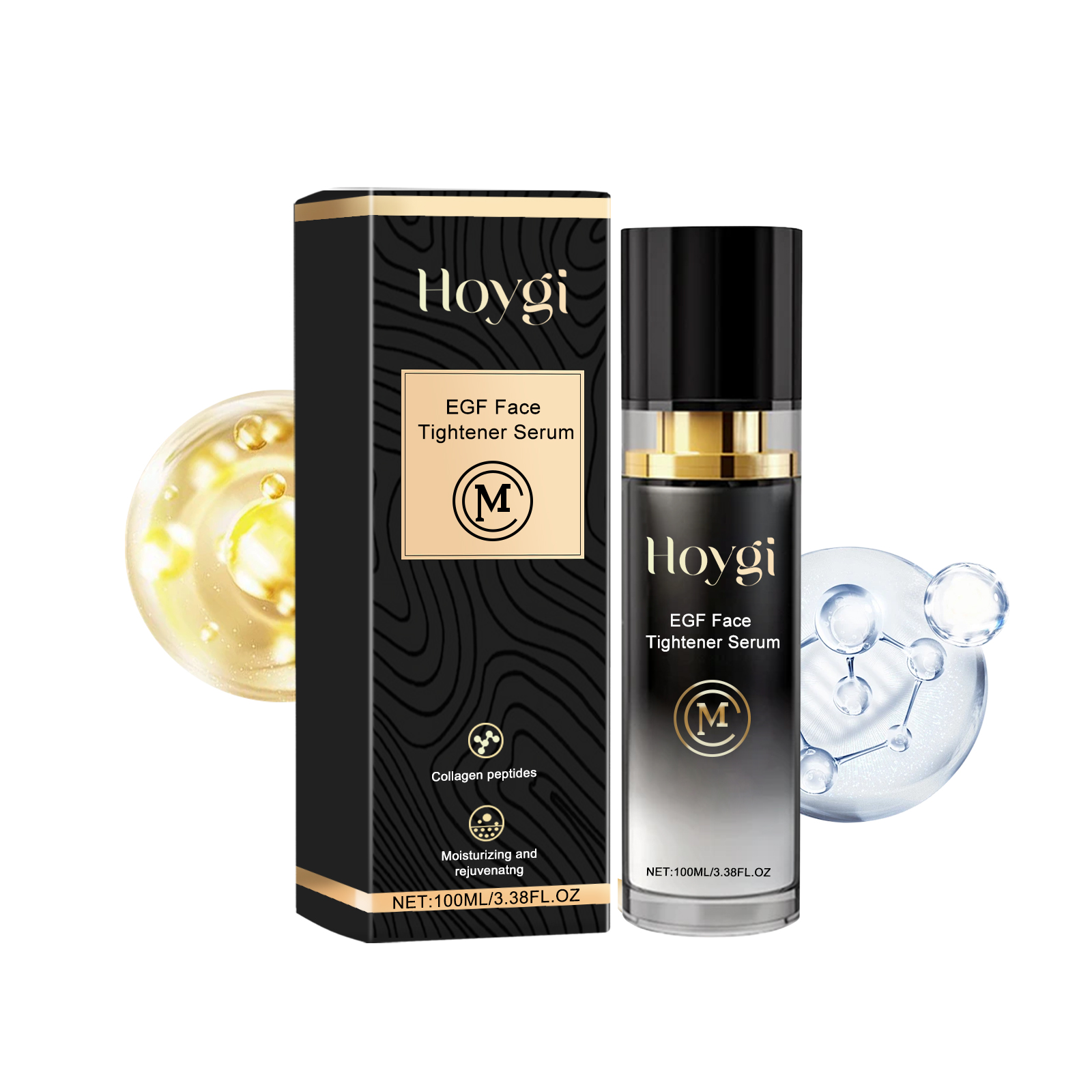 Egf Face Tightener Serum, Fade Tender Skin Moisturizing Facial Spots Wrinkle Firming Moisturizing