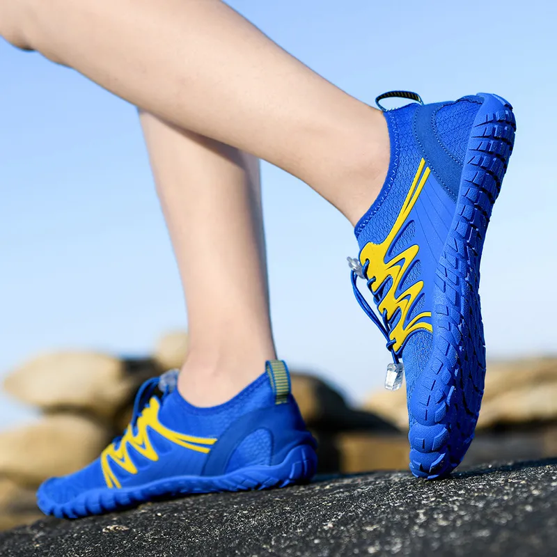 Elastic Lock Laces Mesh Contrast Breathable Athletic image 8