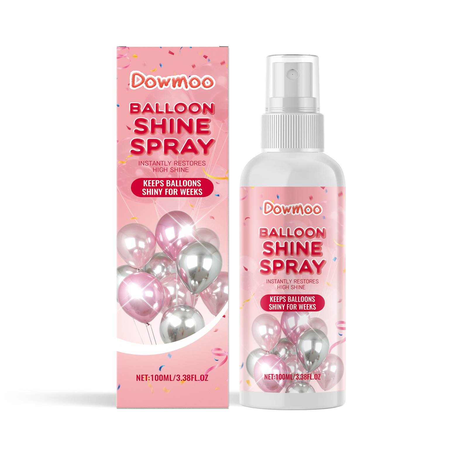 Balloon Shine Spray Brightens Up The Party Atmosphere With E