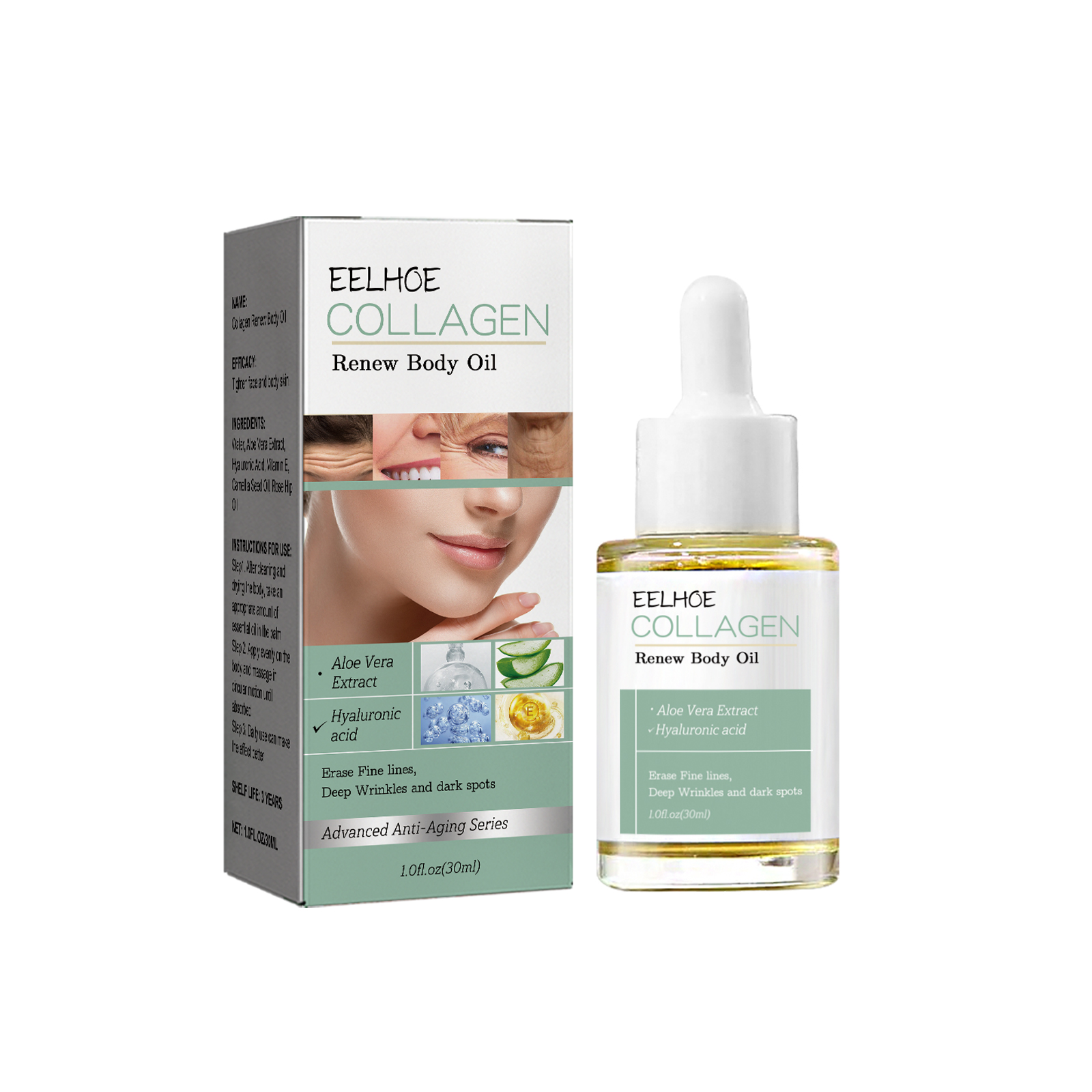 Collagen Body Essence Oil Firming Body Skin Arm Belly Thigh 