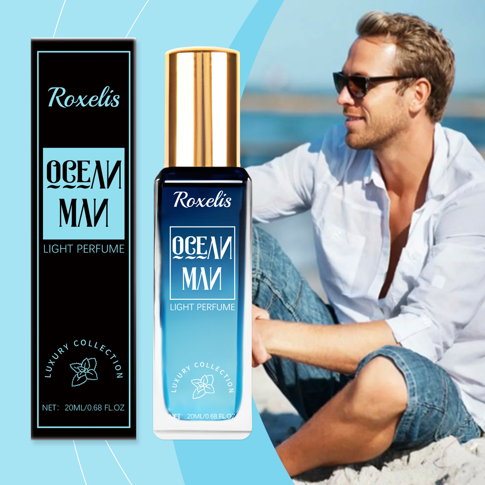 Ocean Fresh perfume styled for coastal everyday wear
