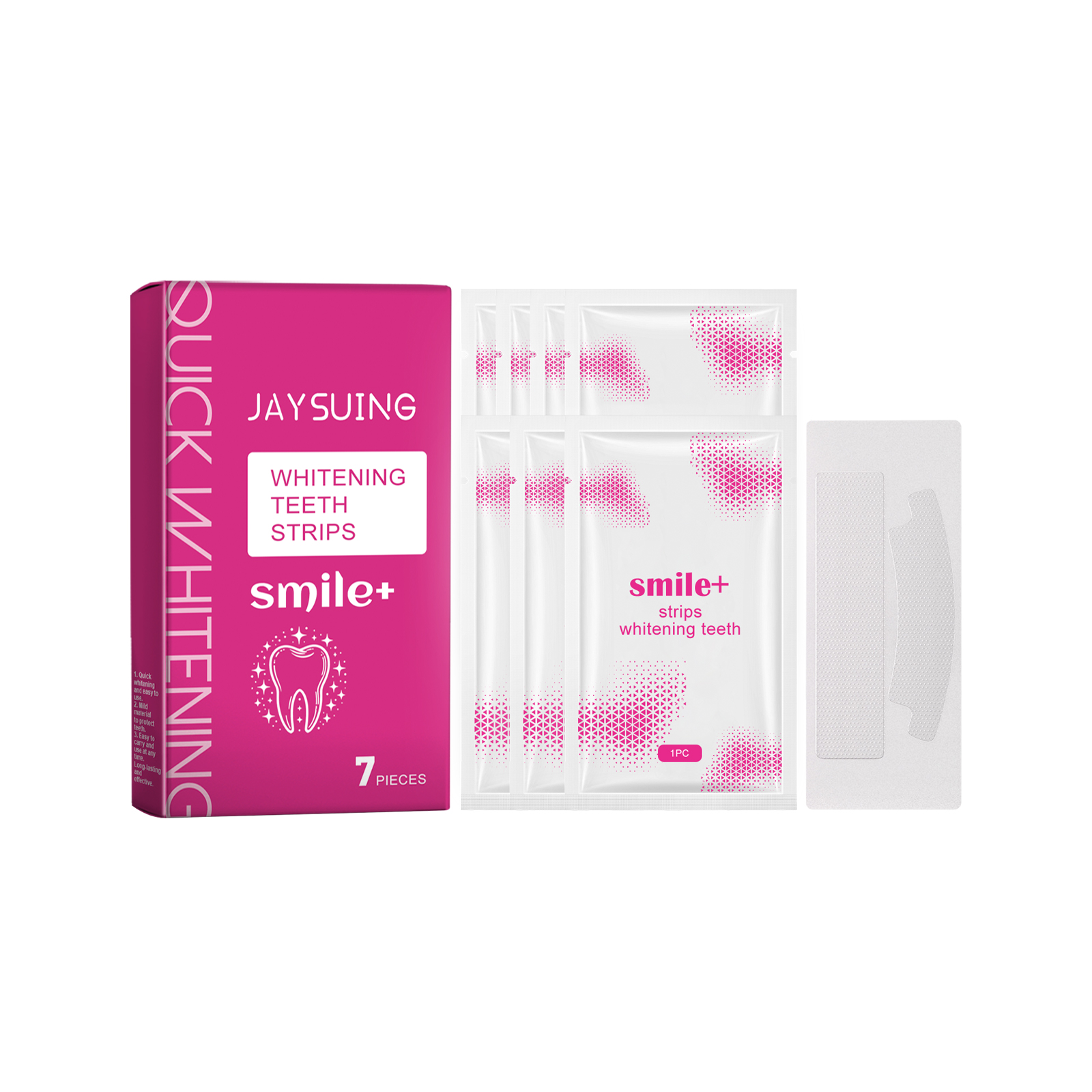 Whitening Tooth Patches Deep Clean Yellow Tooth Smoke Dirt Brightness Whitening Care Patches