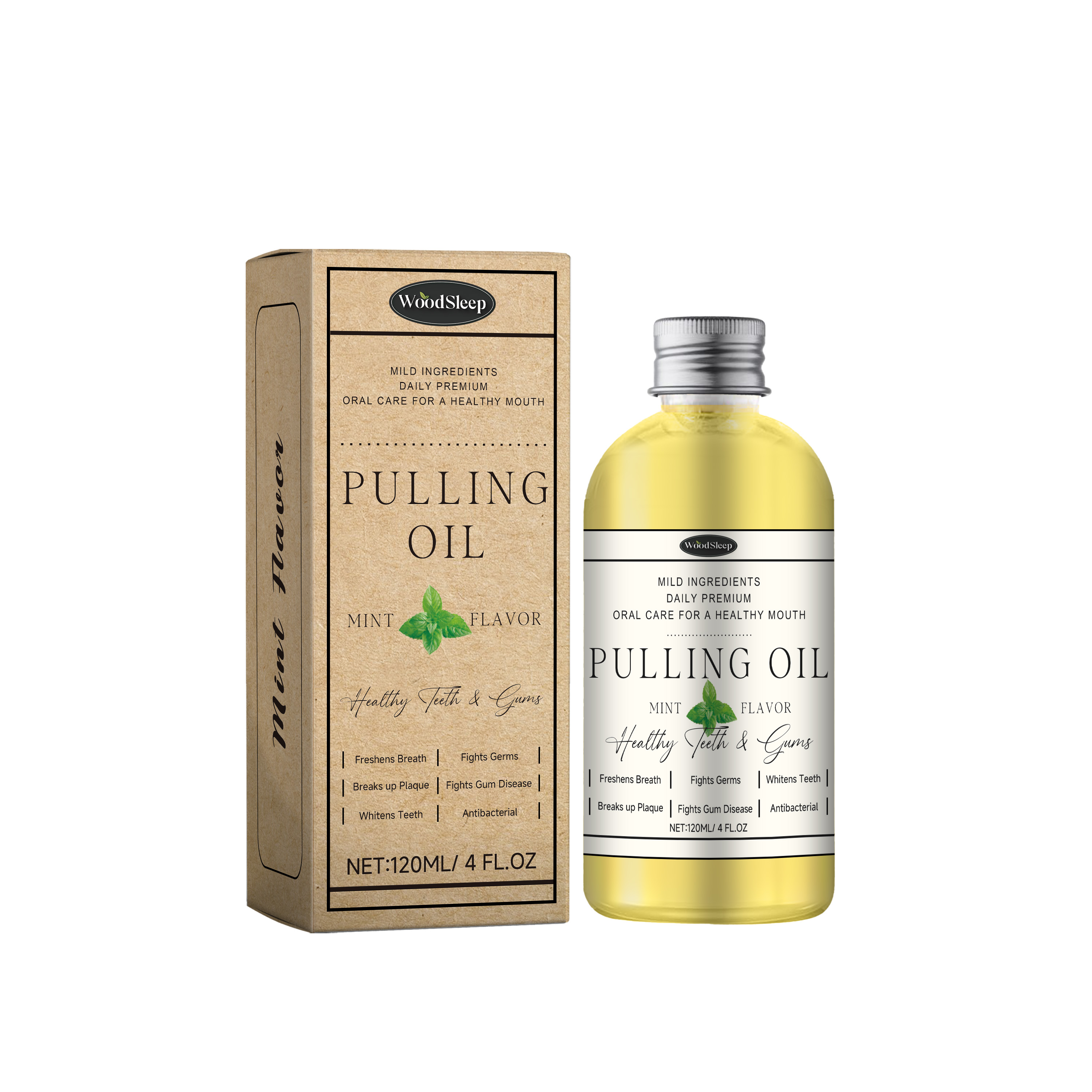 Oral Coconut Mouthwash Oral Odor Cleaning Daily Care Teeth F