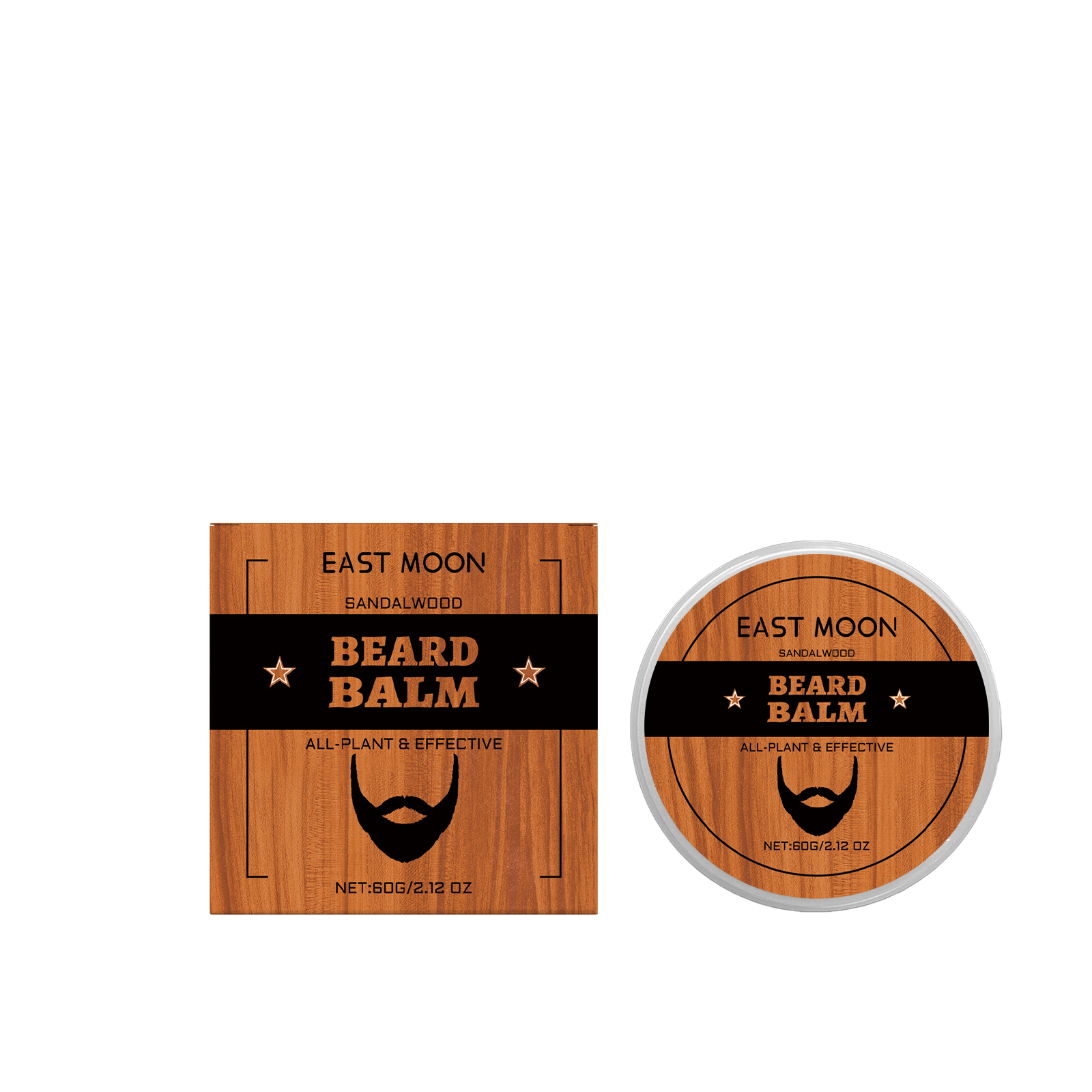 Men's Beard Care Cream Sandalwood Ingredients For Beard Care For Men With A Variety Of Skin Types
