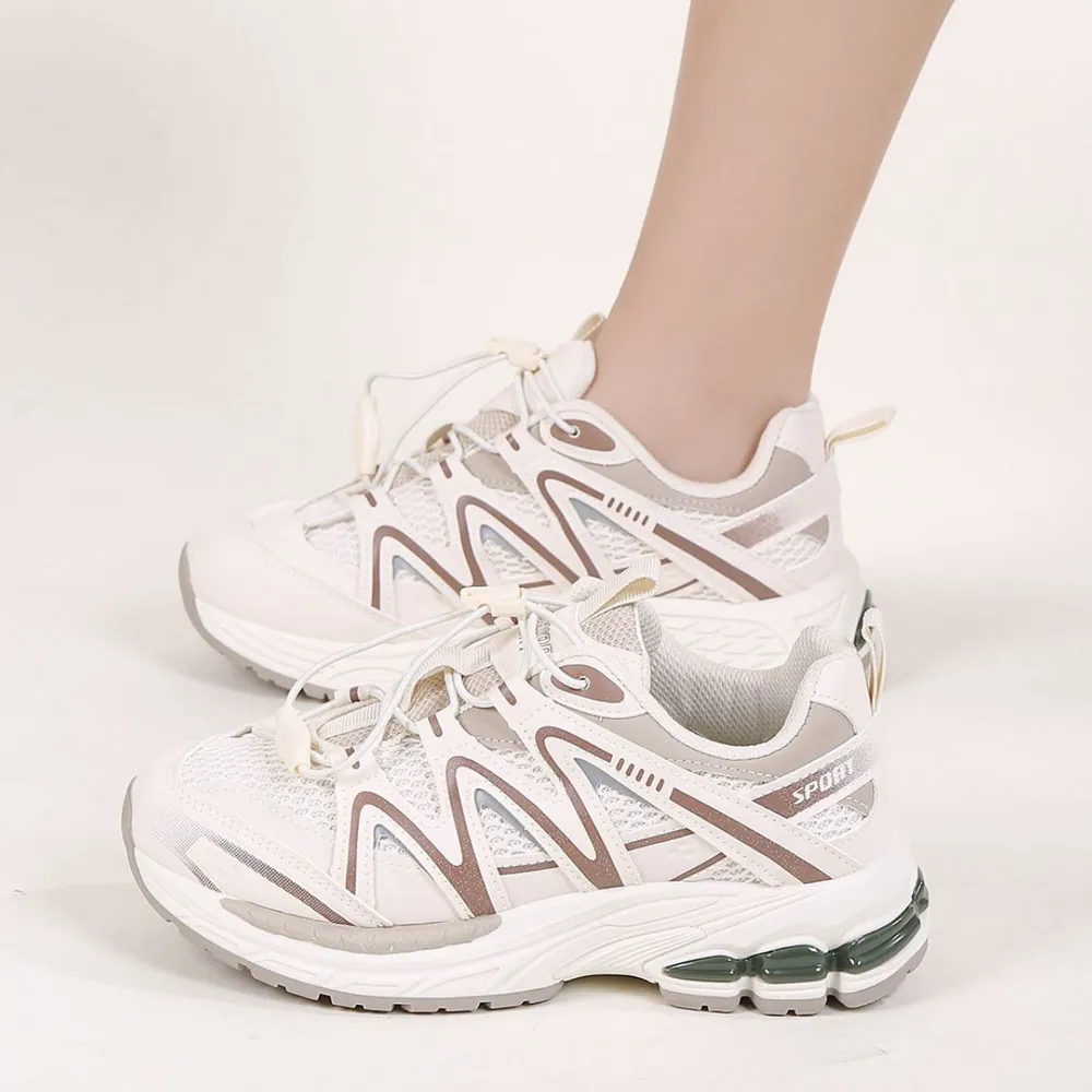 Elastic Lock Laces Mesh Breathable Athletic image 4