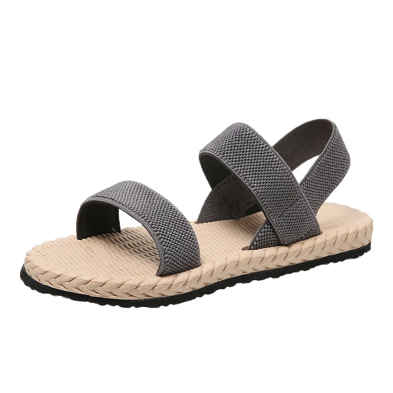 Open Toe Flat Sandals image 9