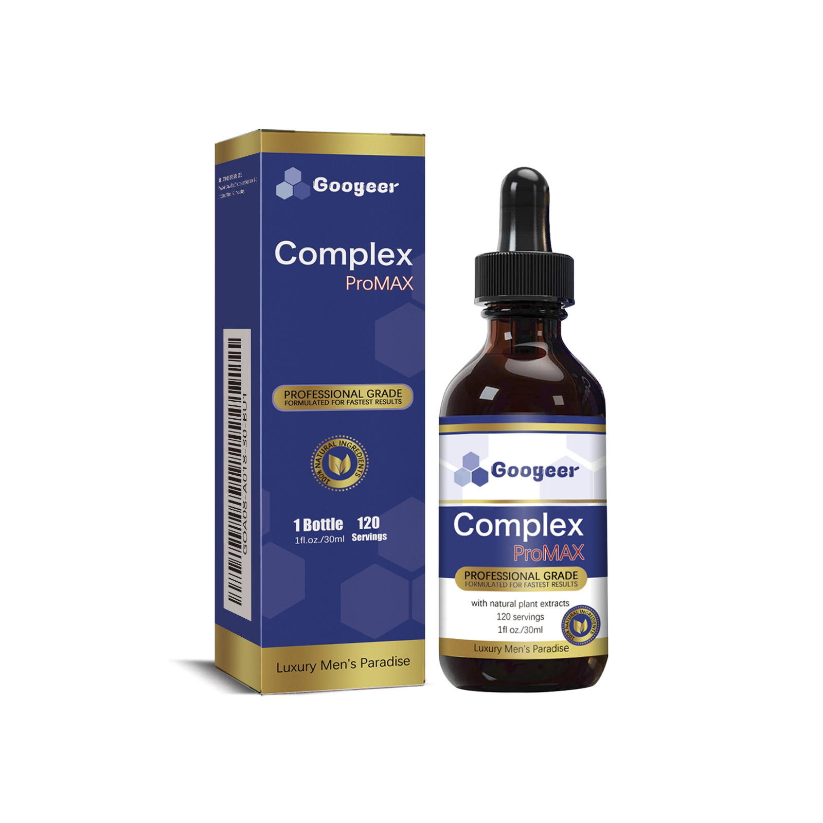 Men's Positive Supplement Drops, Men's Paradise Liquid Men's
