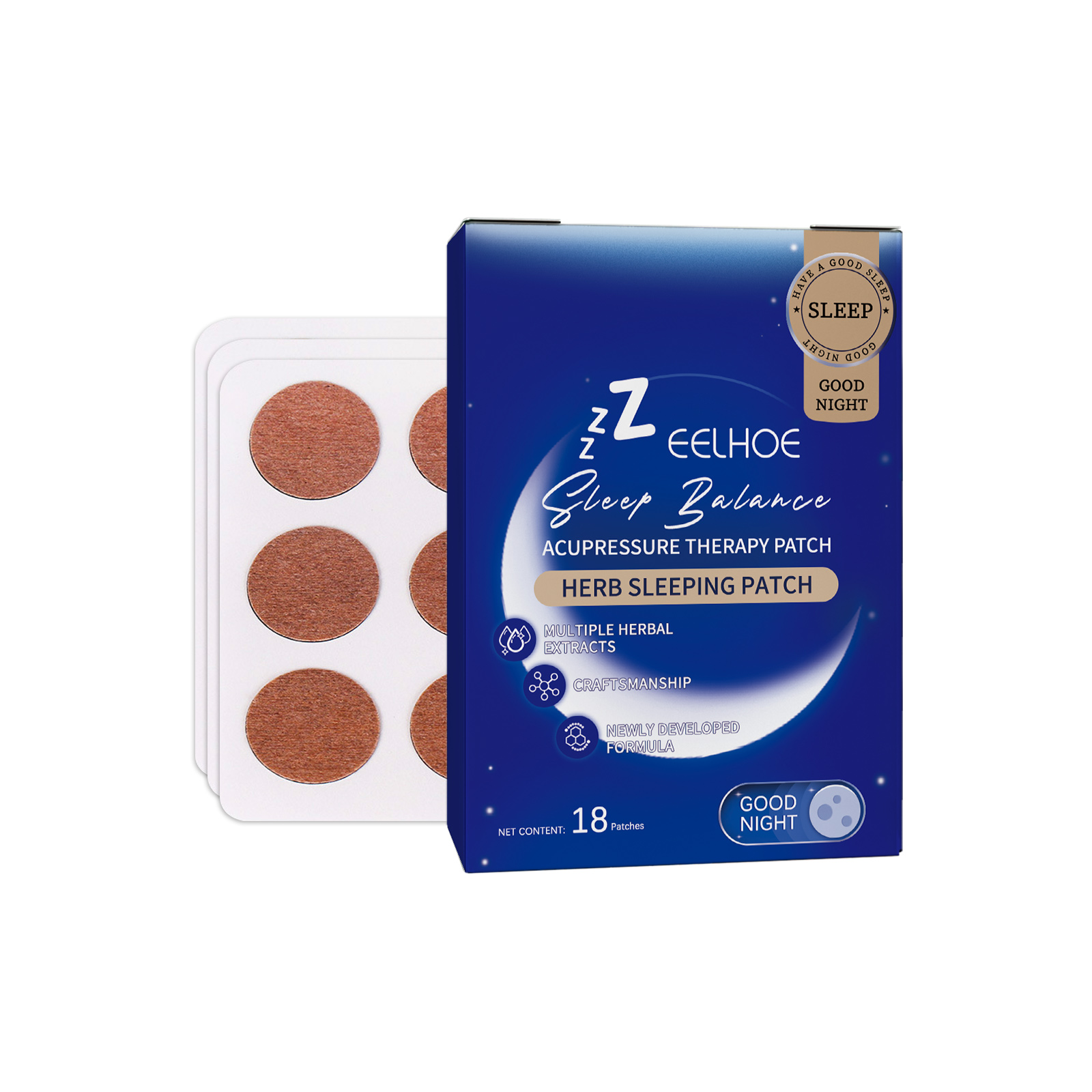 Sleeping Patch, Help Nurture Sleep And Relax Body Care Patch