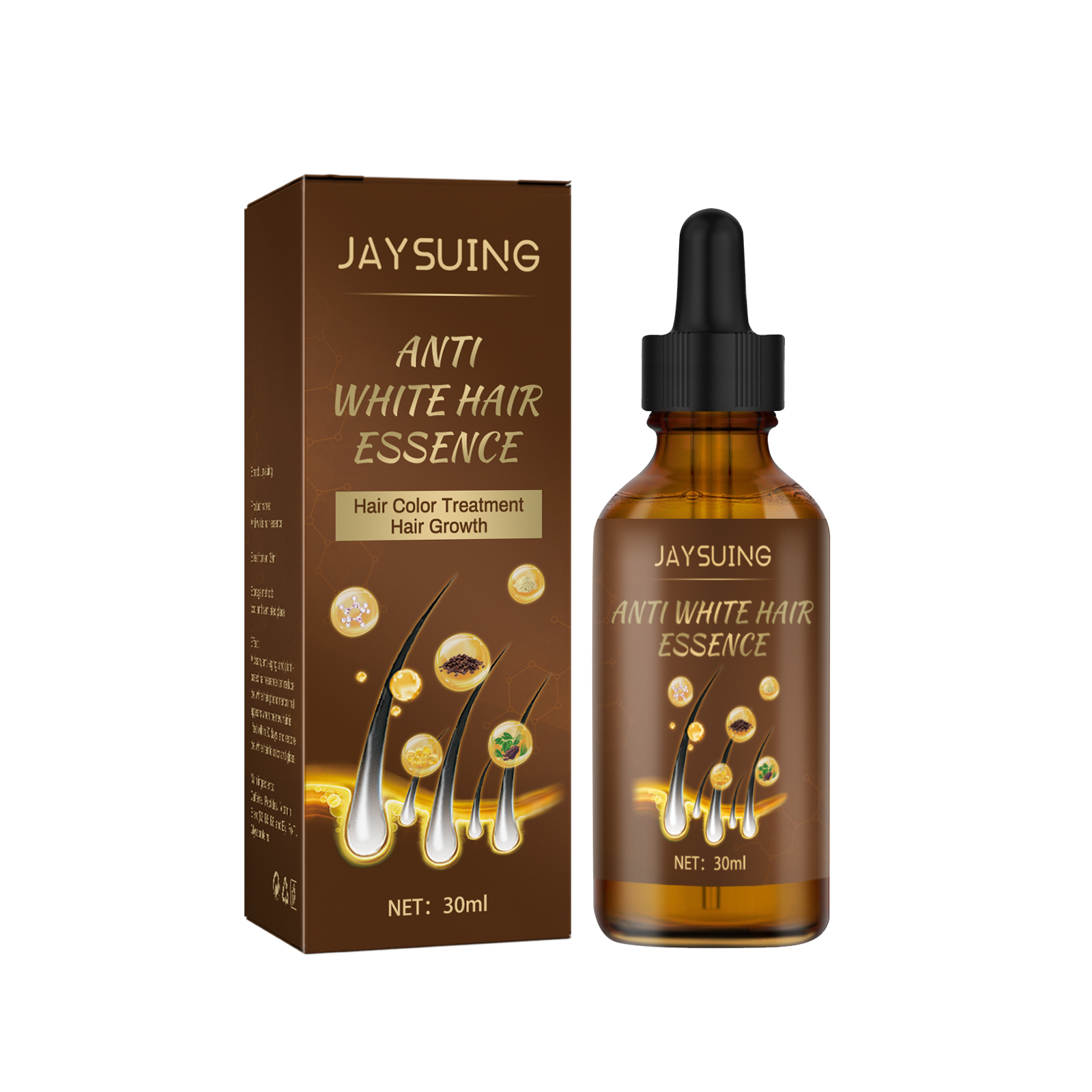Black Hair Essence Scalp Care Massage Moisturizing Hair And Strengthening Lotion Black Essence