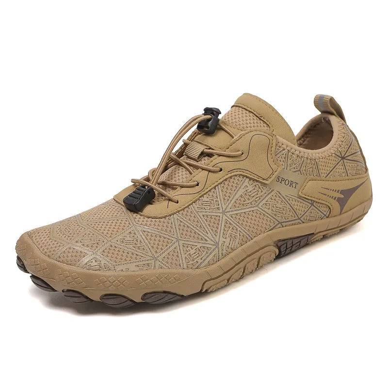 Elastic Lock Laces Mesh Contrast Breathable Athletic image 4