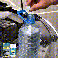 Limpiador de parabrisas y desempañador de espejos retrovisores para automóviles