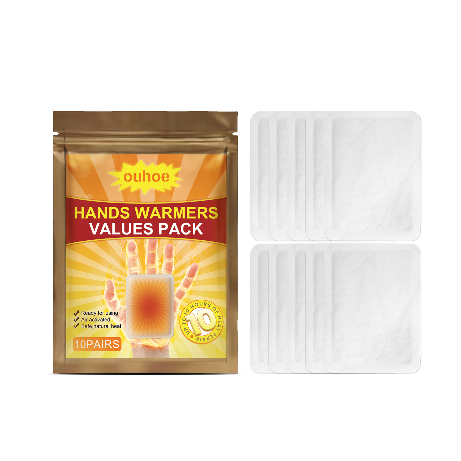 Hand Warmer Winter Home Self-Heating Warm Hand Portable Disp