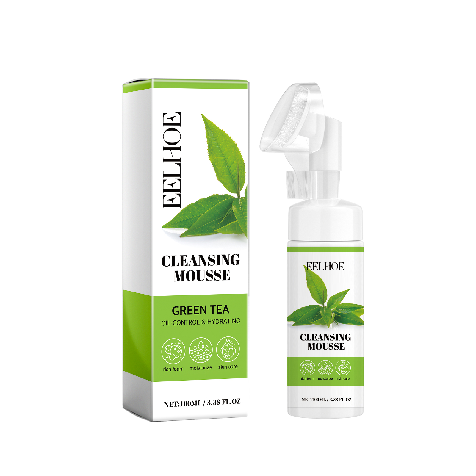 Green Tea Cleansing Mousse, A Deep Cleansing Facial Cleanser