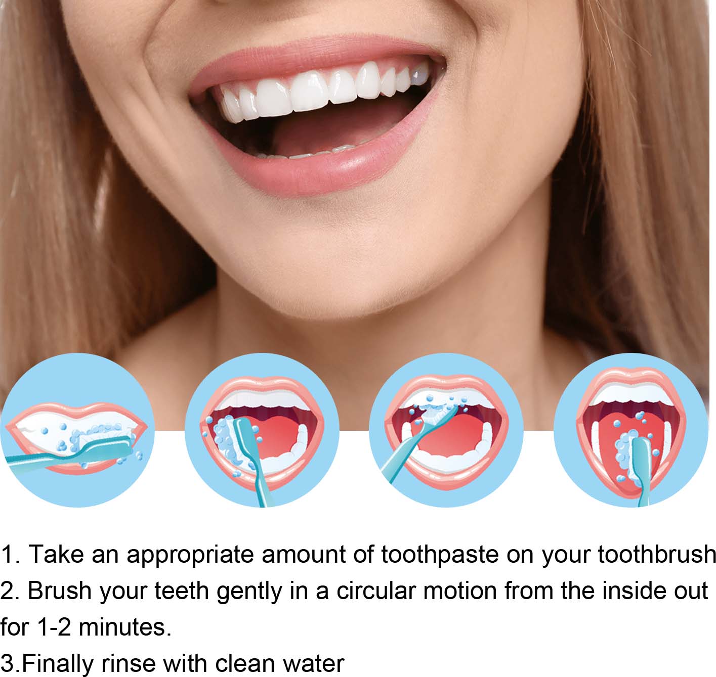 Fresh And Comfortable Toothpaste, Gentle Care For Teeth, Com