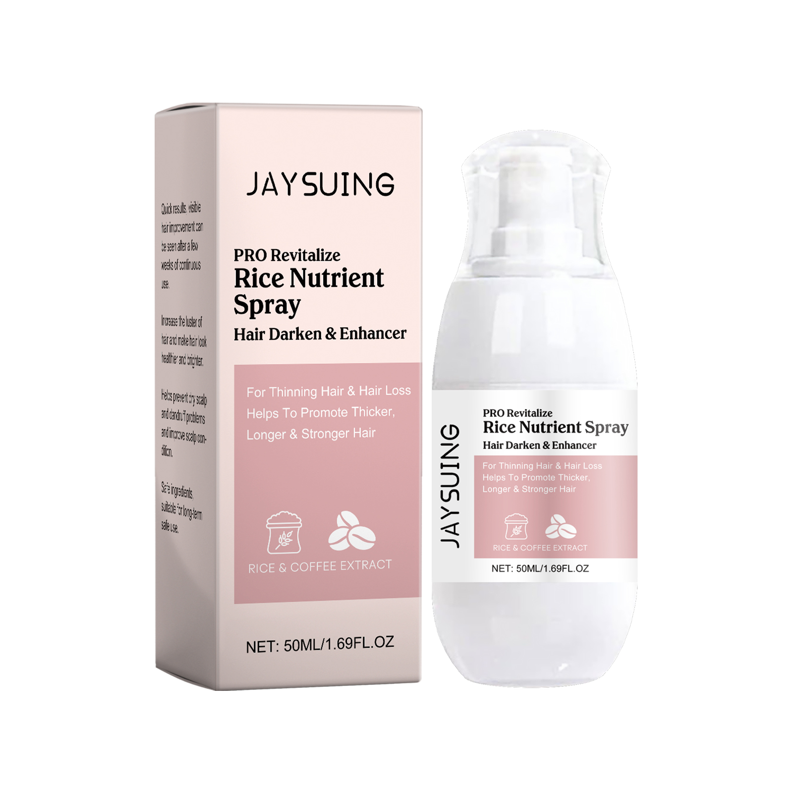 Rice Hair Care Spray Hydrates And Nourishes Hair Soft And Sh