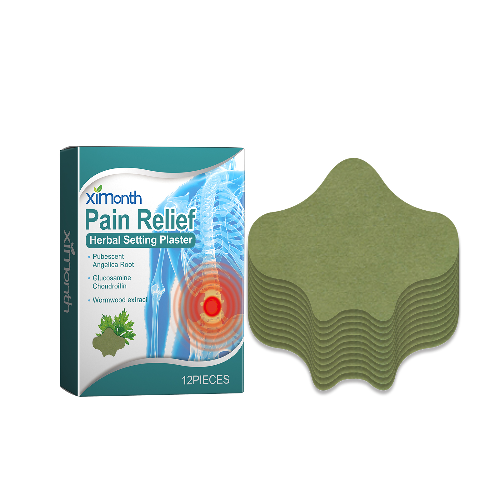 Herbal Setting Plaster, Relieve Aching Muscles And Bones Fro