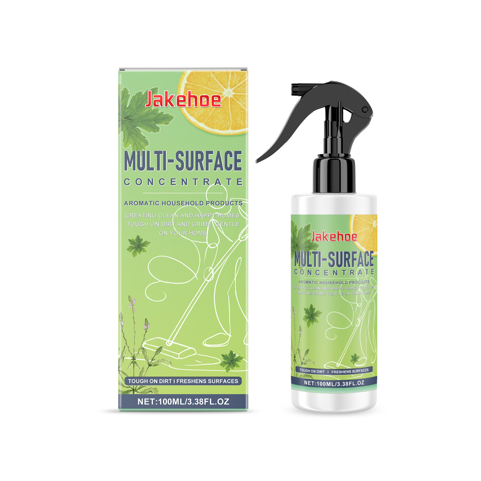 Multi-Surface Cleaning Liquid Cooktop Scale Ceramic Tile Bat