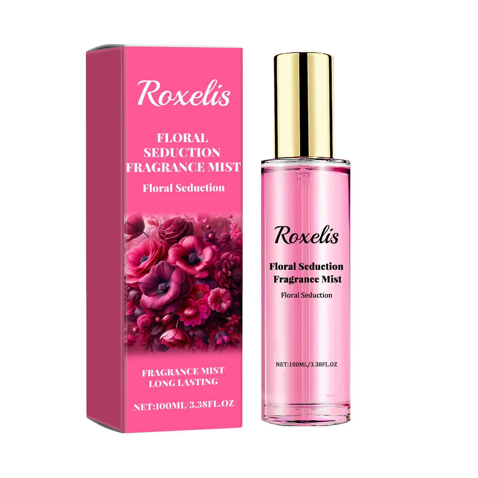 Floral Seduction Fragrance Mist, Lasting Fragrance Fresh And