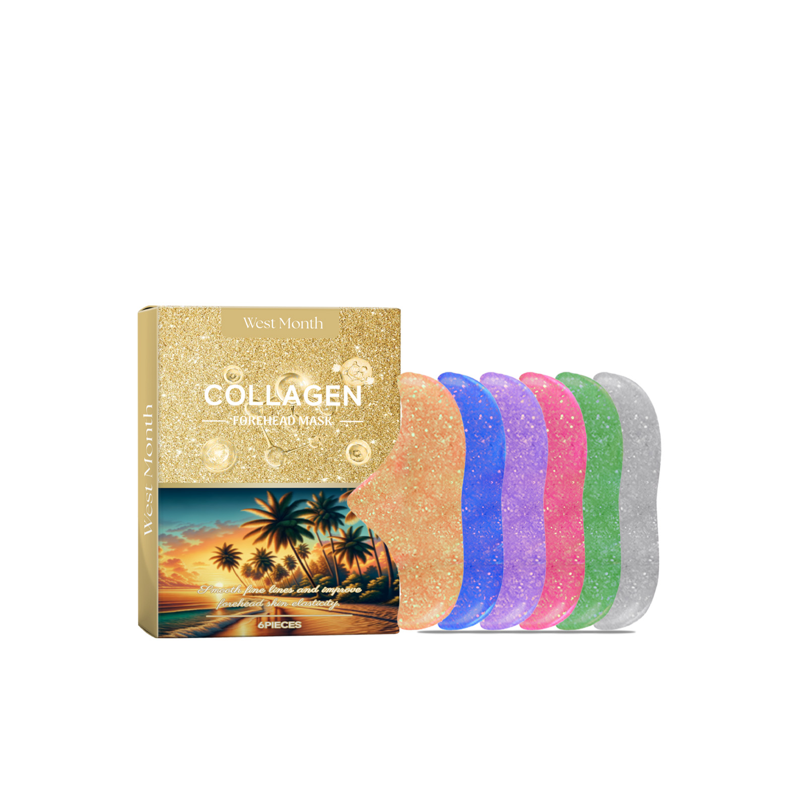 Collagen Forehead Patch, Fade Forehead Lines And Smooth Fine