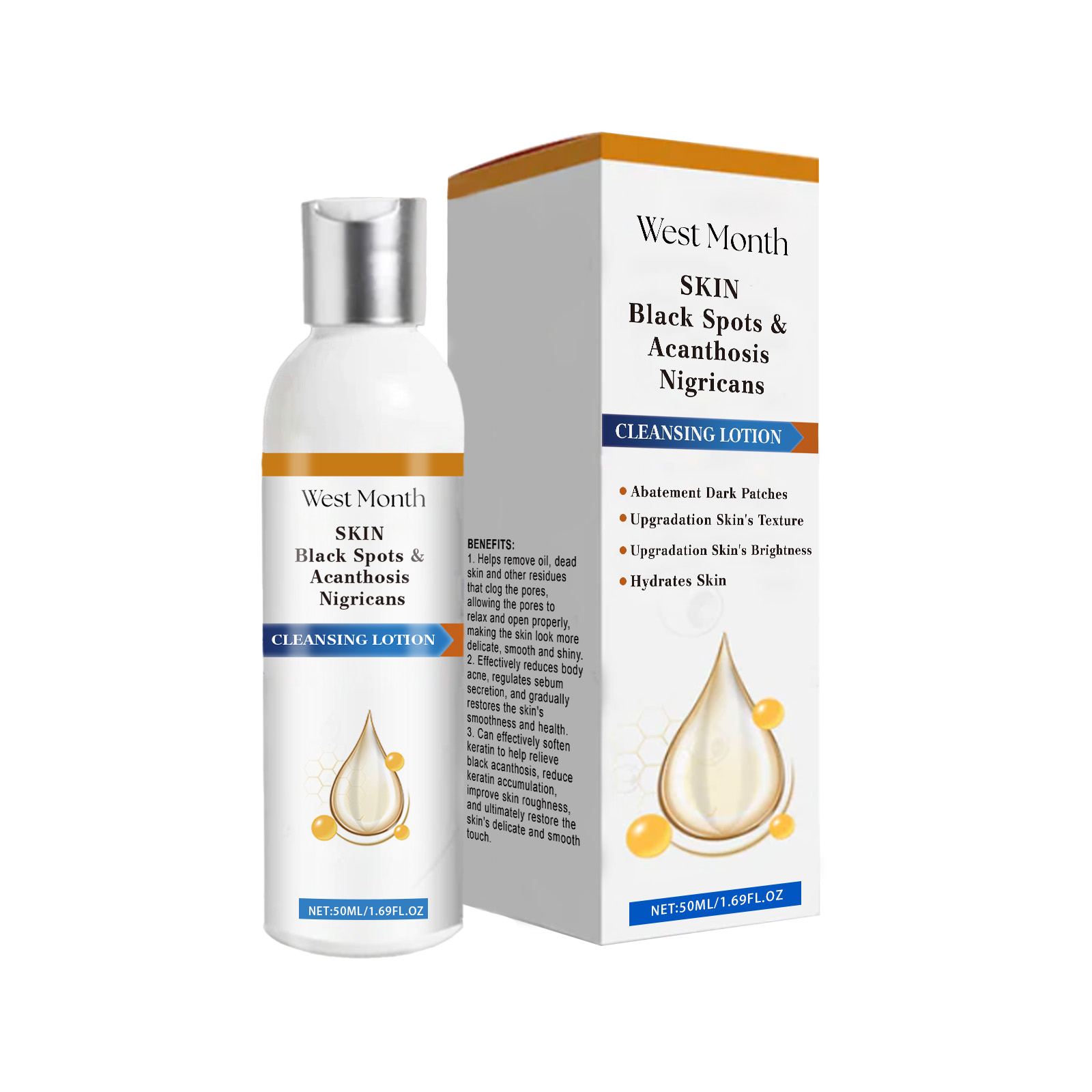 Acanthoderm Cleansing Lotion, Soft Moisturizing Moisturizing
