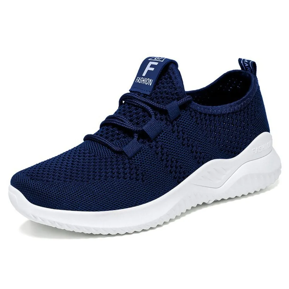 Breathable Mesh Lace Up Athletic