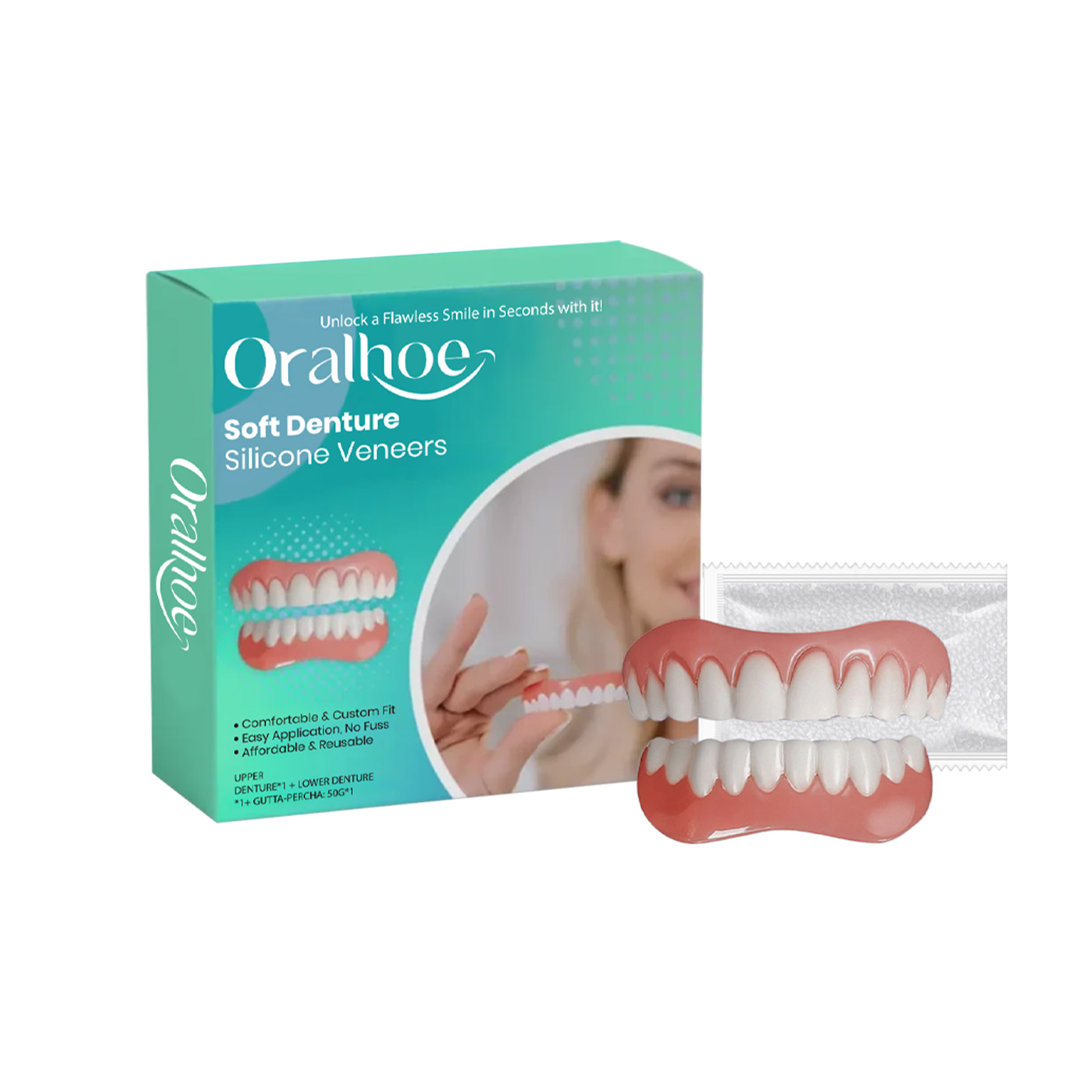 Denture Modification Braces Dental Cosmetic Sets Enhance Smi