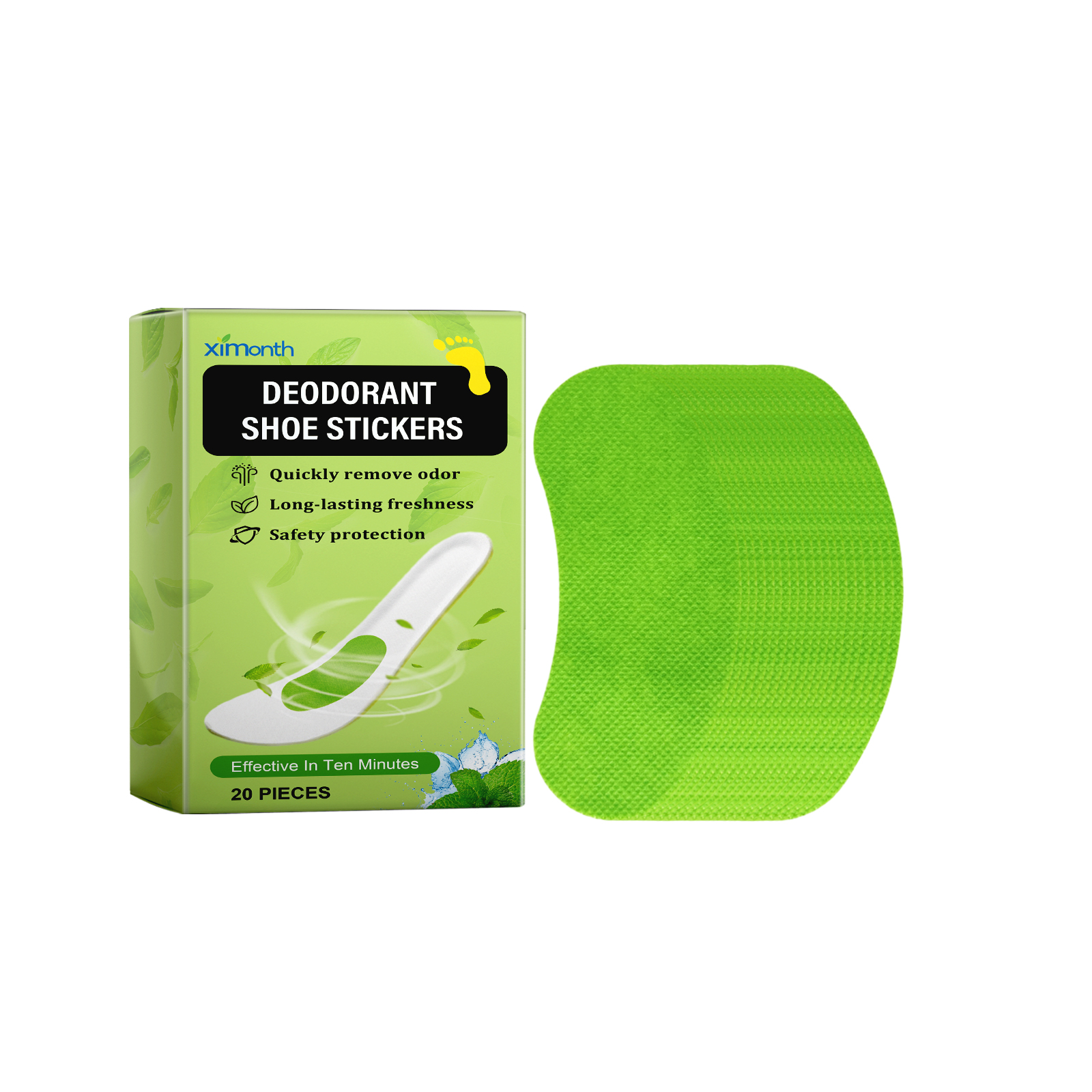 Deodorant Shoe Stickers, Deodorant Sports Breathable Deodora