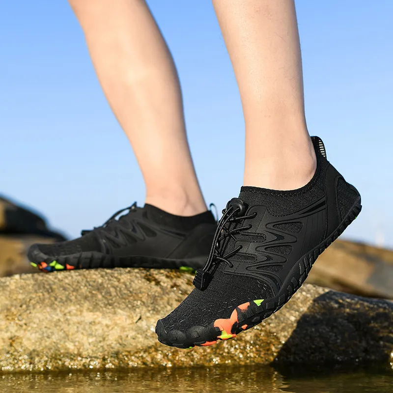 Elastic Lock Laces Mesh Contrast Breathable Athletic image 6
