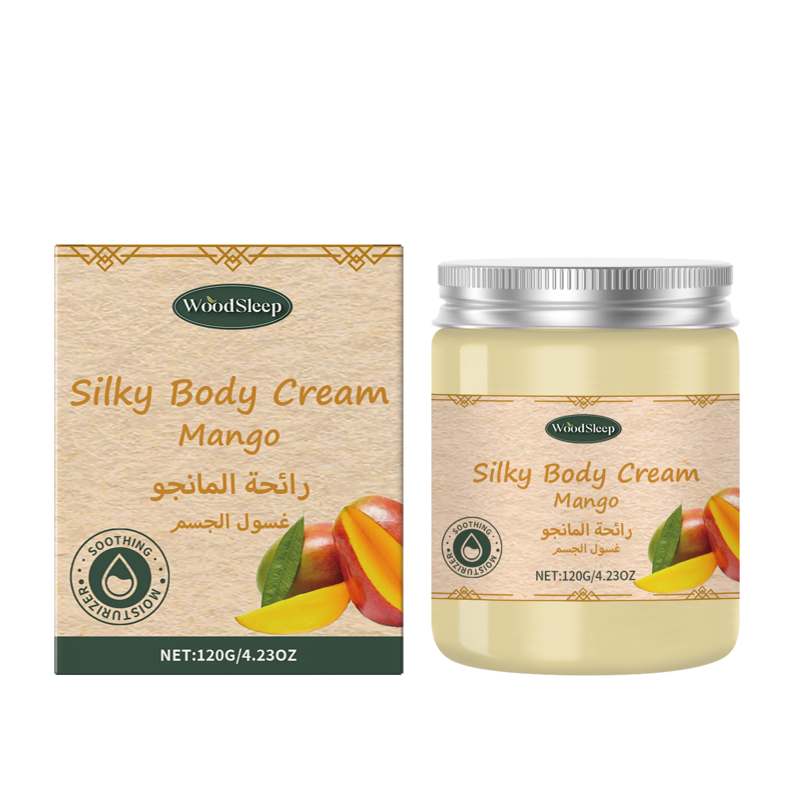 Mango Moisturizing Moisturizer Nourishes, Hydrates, Hydrates, Rejuvenates And Rejuvenates Creamy